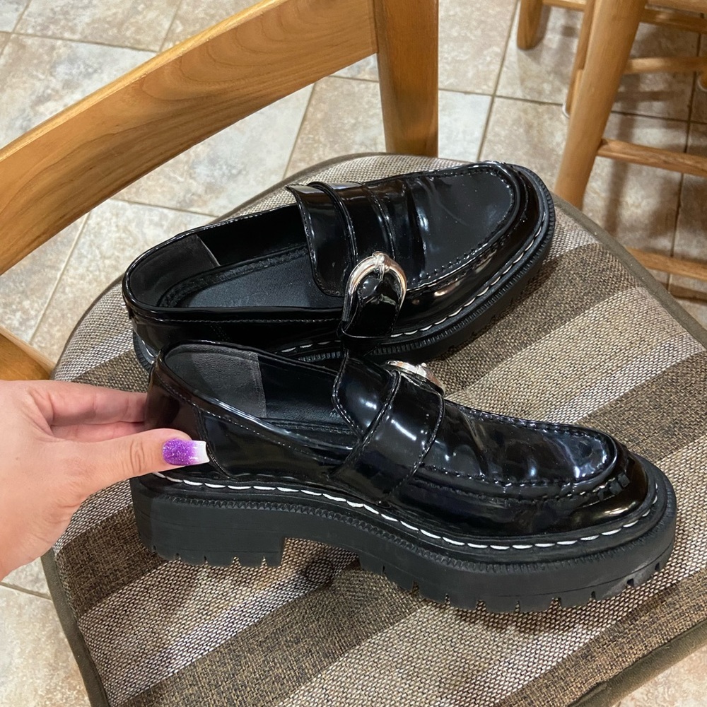 Black Women Loafers